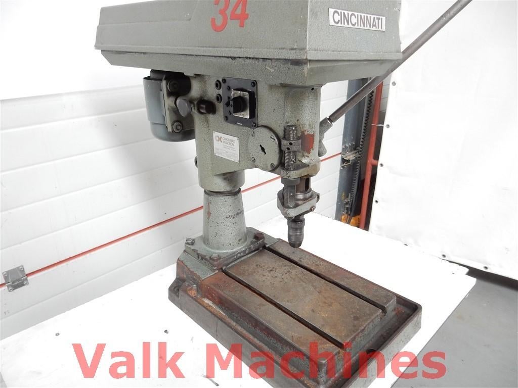 Tafelboormachine Cincinnati ø24 mm, Variabele snelheid, Ophalen of Verzenden, Kolomboormachine, Gebruikt