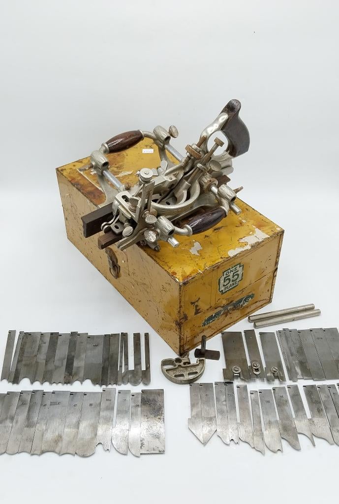 Stanley 55 Combinatie Schaaf (57628), Antiek en Kunst, Antiek | Gereedschap en Instrumenten, Ophalen of Verzenden