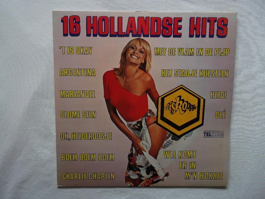 16 Hollandse hits LP, Ophalen of Verzenden, Gebruikt, 12 inch, Levenslied of Smartlap