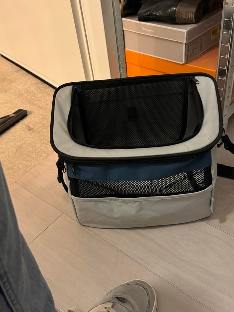 Beeztees noex fietstas ( transportbox), Ophalen, Zo goed als nieuw