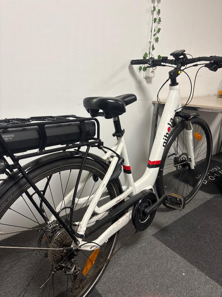 Nihola Hybrid E-bike, Fietsen en Brommers, Elektrische fietsen, Gebruikt, 51 tot 55 cm, 30 tot 50 km per accu, Ophalen