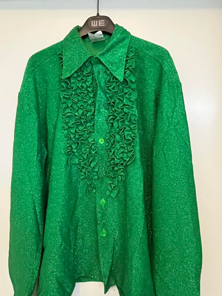 Carnaval glitter blouse maat 52(L), Ophalen, Maat 52/54 (L), Overige thema's, Kleding