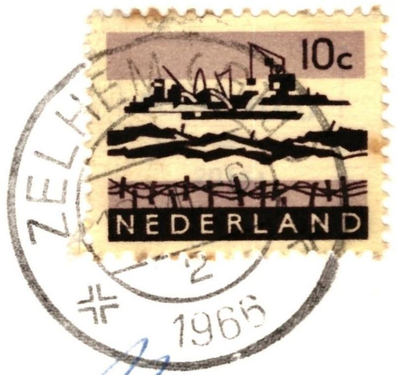 991141 Zelhem 1966 Gld Bungalow Vakantiehuisje Totenbuiten, Ophalen of Verzenden, 1960 tot 1980, Gelopen, Gelderland