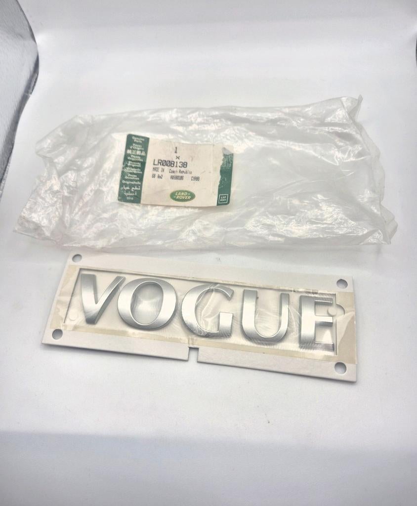 Land Rover name plate "VOGUE", Ophalen of Verzenden, Nieuw