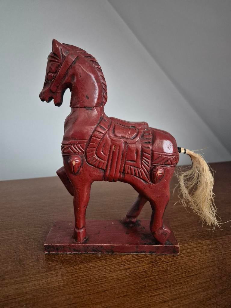 Houten Paard Decoratie Ossenrood, Ophalen of Verzenden
