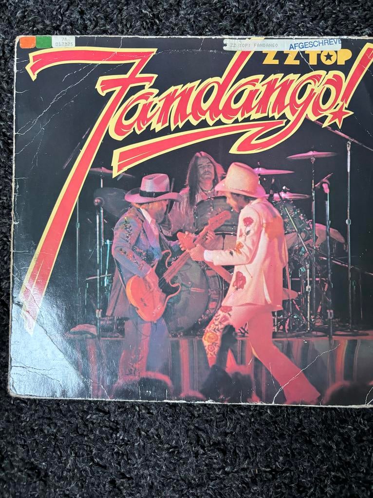 ZZ Top - Fandango! LP, Cd's en Dvd's, Vinyl | Rock, Ophalen of Verzenden, Gebruikt, 12 inch, Rock-'n-Roll