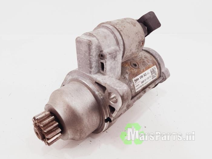 Startmotor van een Volkswagen Polo, Gebruikt, -, Volkswagen, -