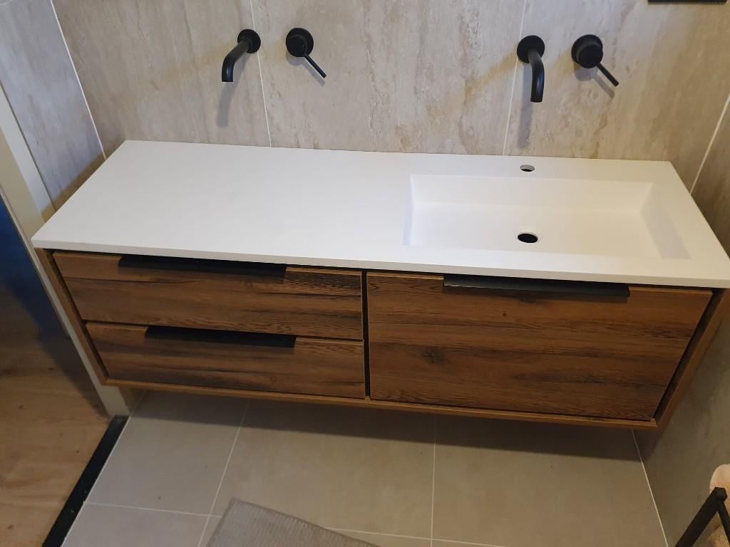 wasbak blad - solid surface, Ophalen, Minder dan 50 cm, 100 tot 150 cm, Nieuw