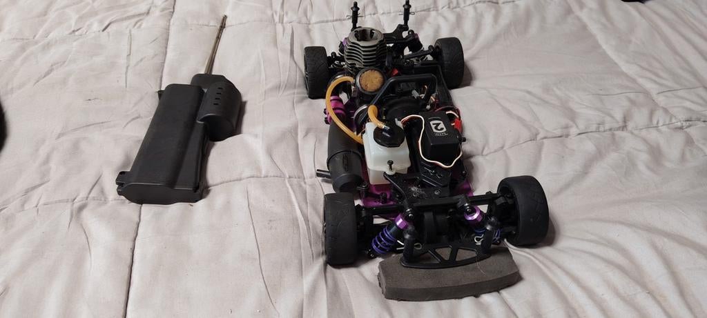HPI RS4 Evo Nitro met Rotostart, Ophalen, Gebruikt, Schaal 1:10, Auto onroad