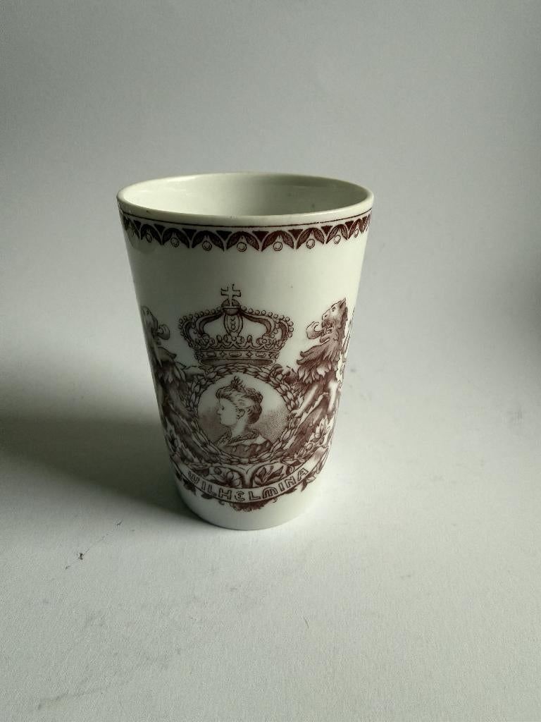Regeringsbeker Wilhelmina, 1898-1923, Ophalen of Verzenden, Zo goed als nieuw, Overige typen