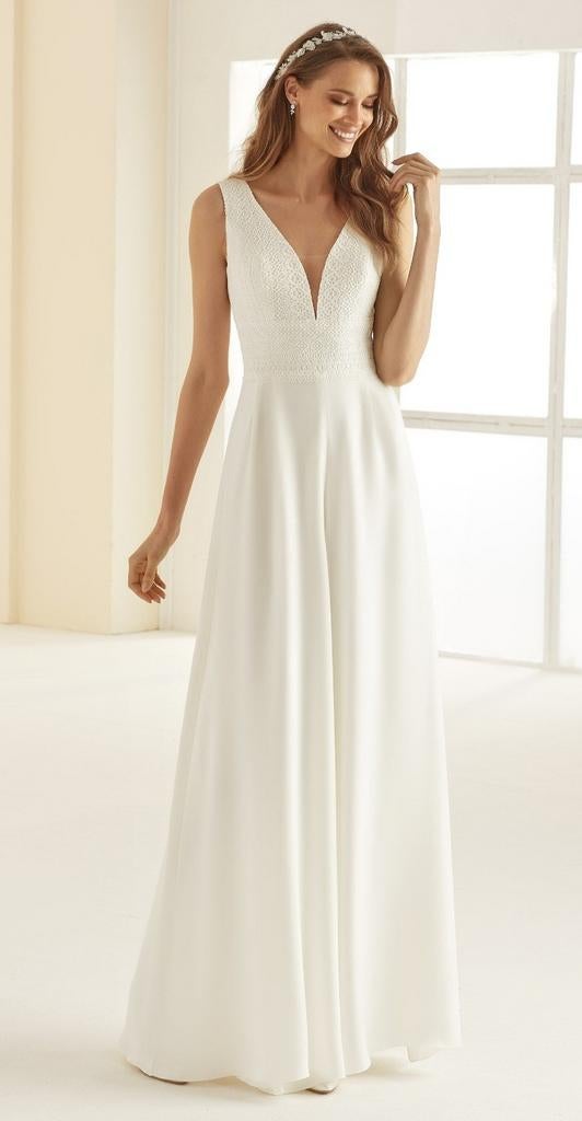 Nieuwe jumpsuit bruid trouwjumpsuit bruidsjumpsuit Celeste, Kleding | Dames, Trouwkleding en Trouwaccessoires, Ophalen of Verzenden
