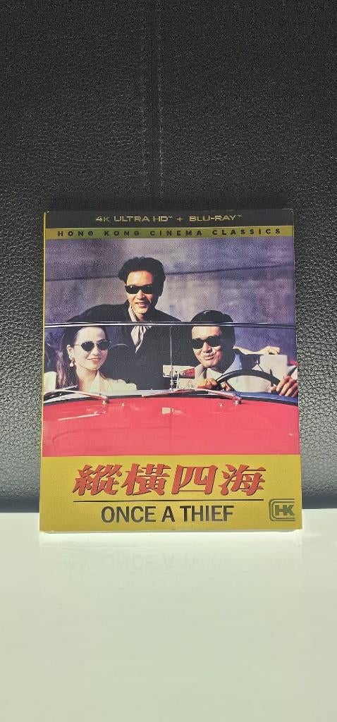 Once A Thief 4K UHD & Blu-ray - John Woo (Shout! Studios), Vanaf 16 jaar, Ophalen of Verzenden, Nieuw in verpakking, Actiekomedie