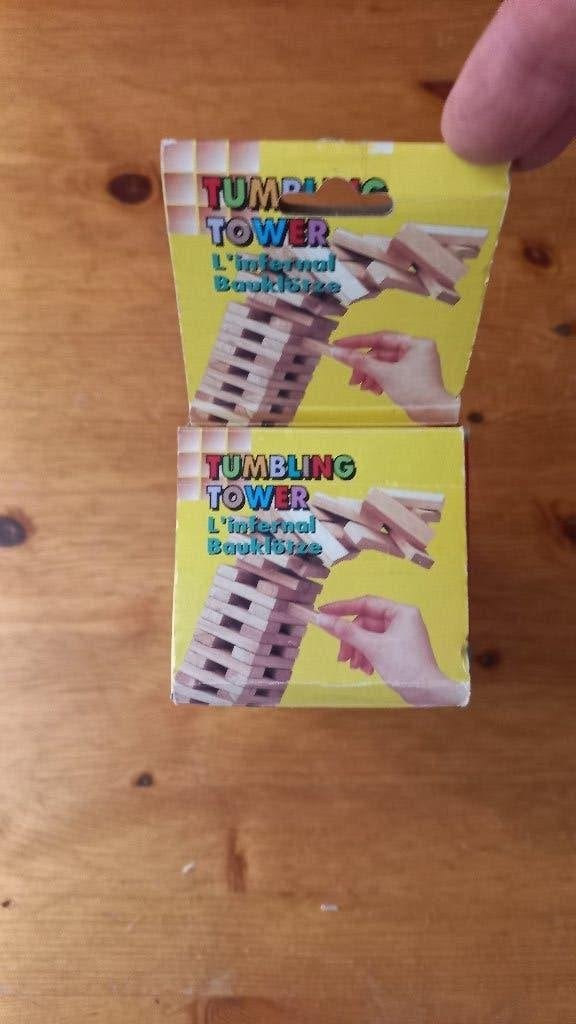 Jenga spel, Vijf spelers of meer, Ophalen of Verzenden, Zo goed als nieuw