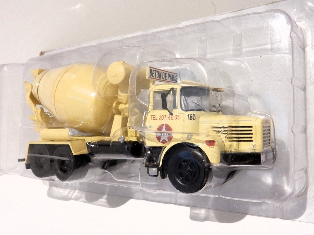Ixo Hachette Berliet MPH 12 betonmixer Beton de Paris 1/43, Hobby en Vrije tijd, Modelauto's | 1:43, Ophalen of Verzenden, Nieuw