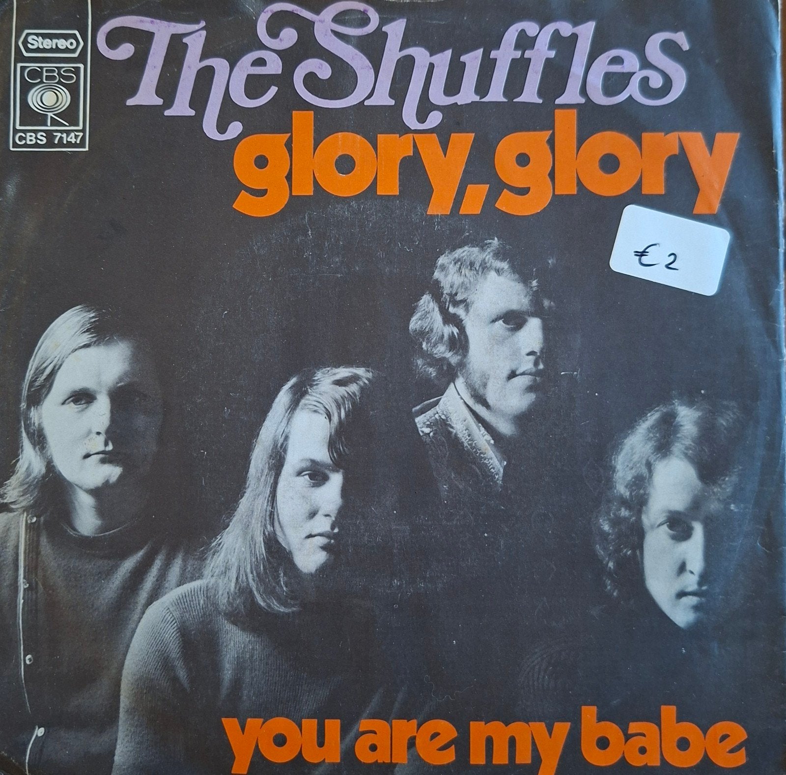 The Shuffles - Glory, glory (1971) Nederbeat, 7 inch, Zo goed als nieuw, Pop, Overige typen