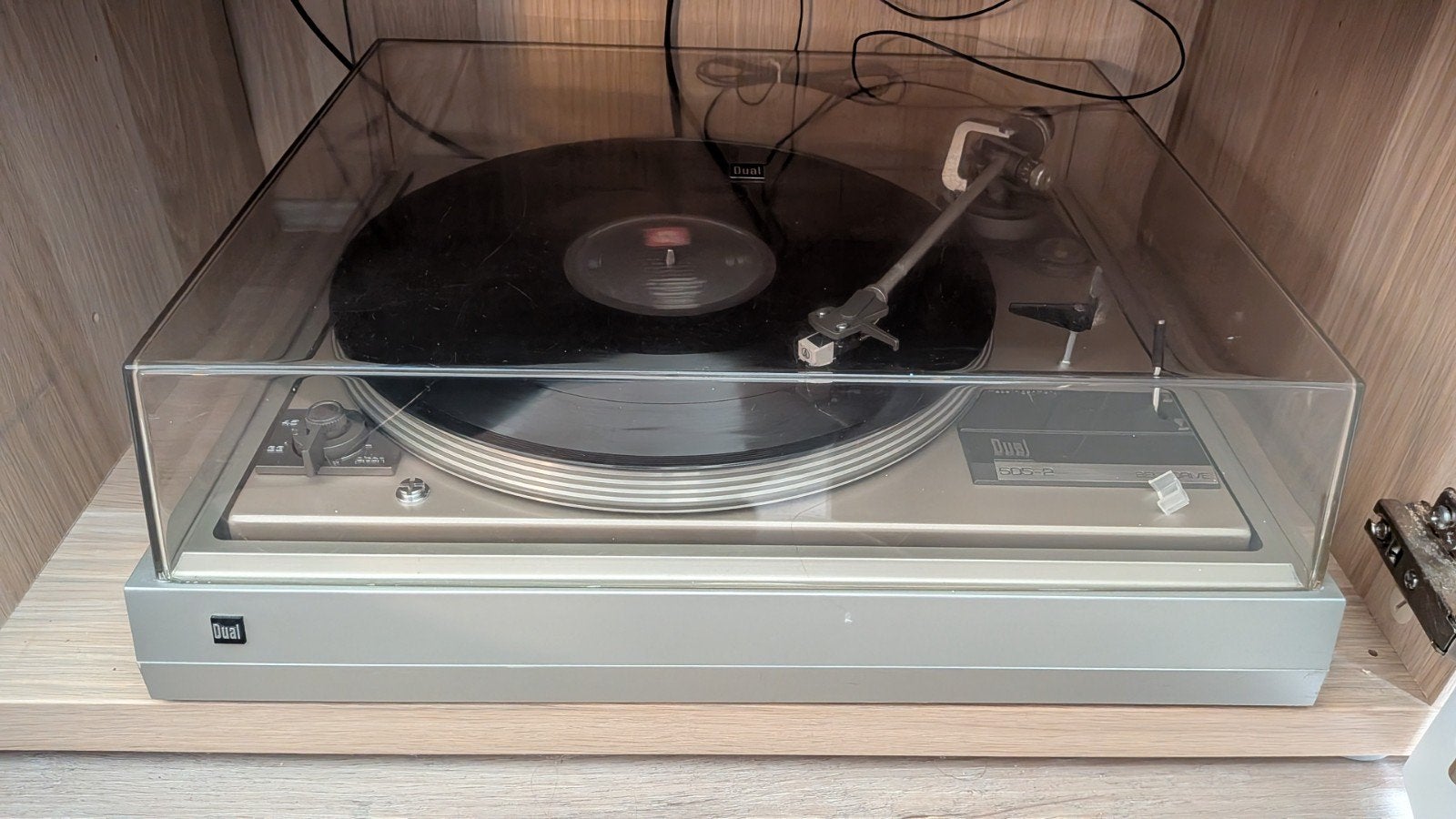Dual CS505-2 Platenspeler - Volledig Gereviseerd, Ophalen, Refurbished, Platenspeler, Dual