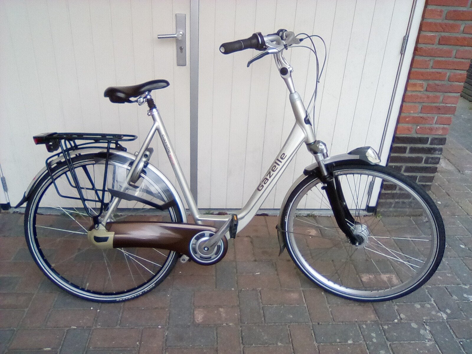 Gazelle Orange damesfiets - 61 cm, 7 versn., Ophalen, Velgrem, Versnellingen, 56 cm of meer