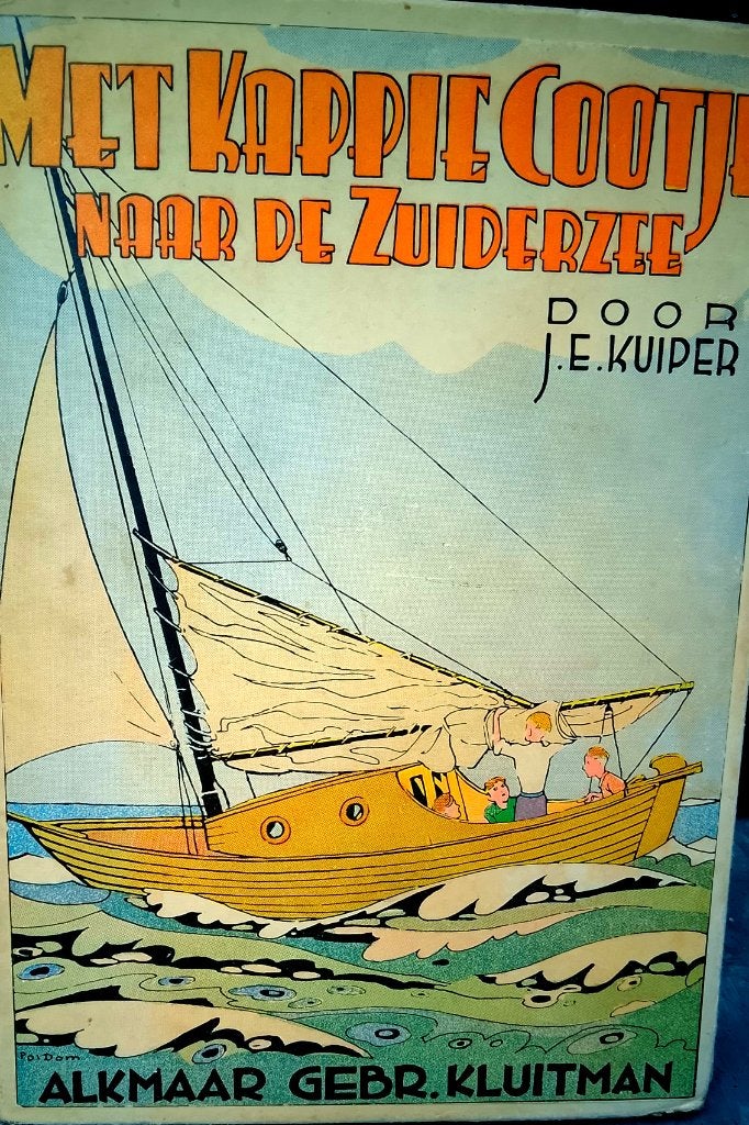 Antiek Boek Kappie Cootje uit 1933 door J.E. Kuiper, Ophalen of Verzenden, Zie beschrijving