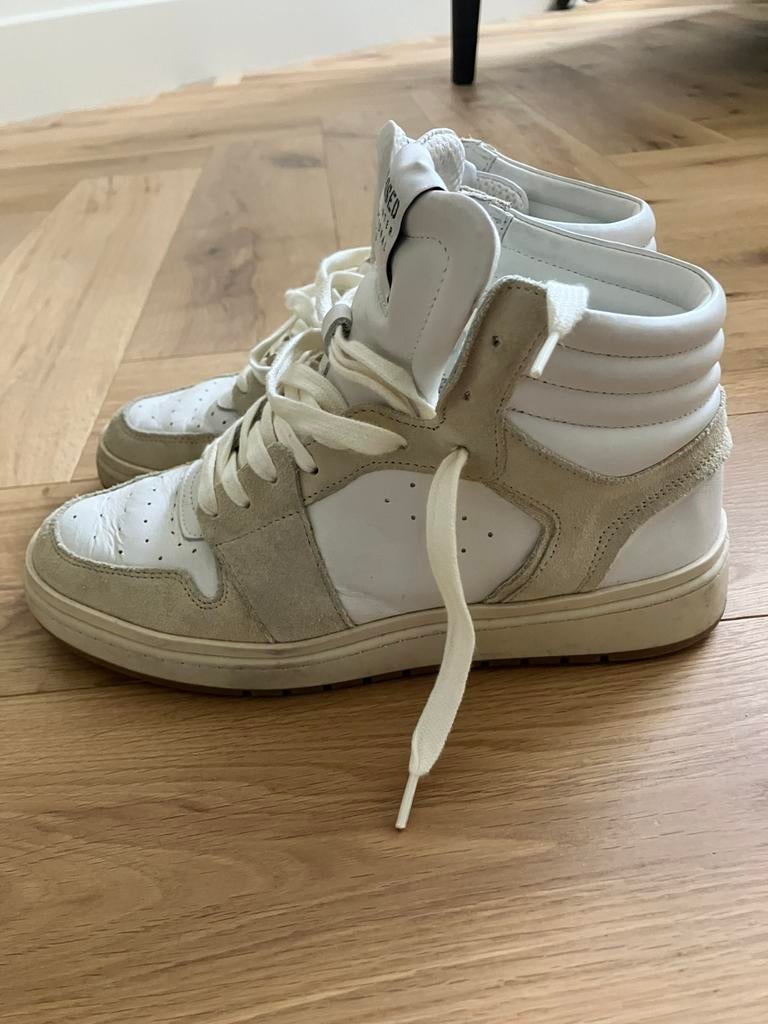 Closed - witte basket sneaker mt 38, Kleding | Dames, Wit, Ophalen of Verzenden, Sneakers of Gympen, Zo goed als nieuw