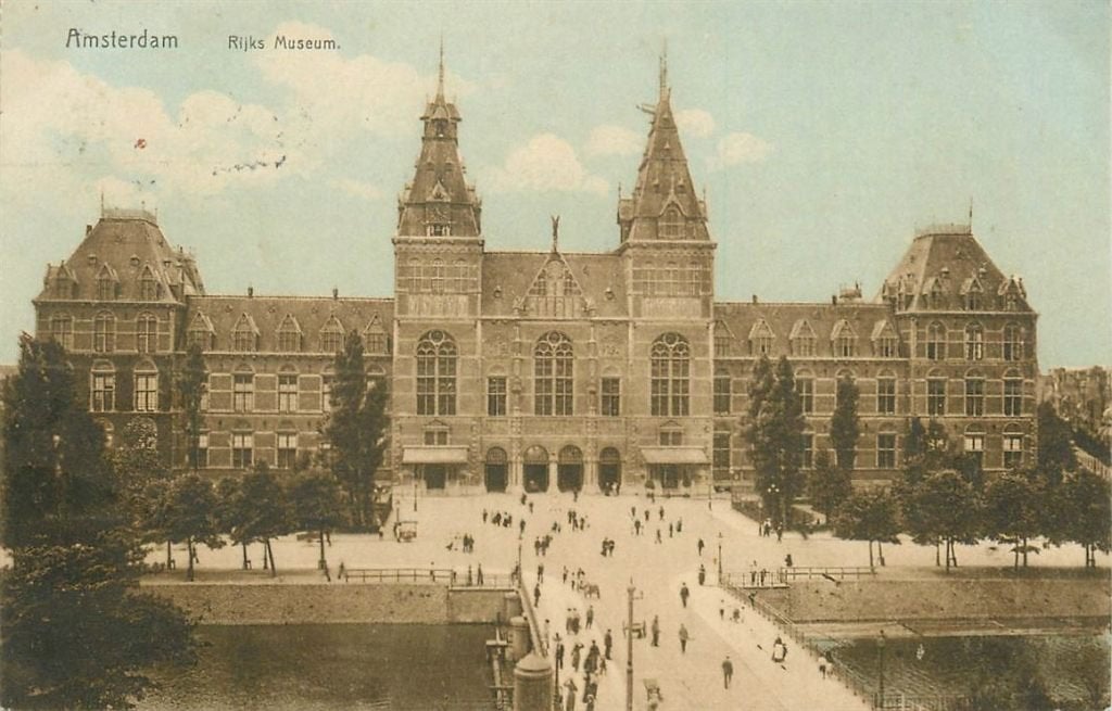 379-207-041 Amsterdam Rijksmuseum, Ophalen of Verzenden, Voor 1920, Noord-Holland