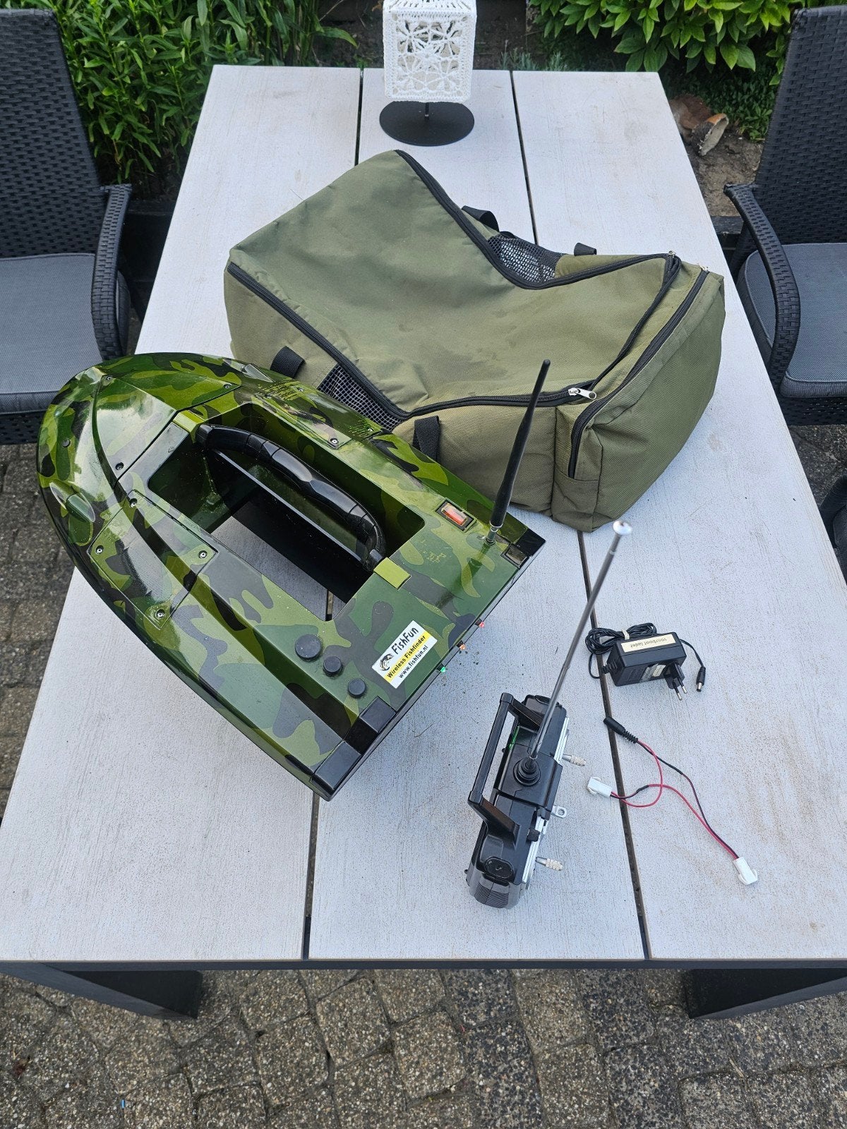 Skarp voerboot met tas, Watersport en Boten, Verzenden, Gebruikt, Overige typen