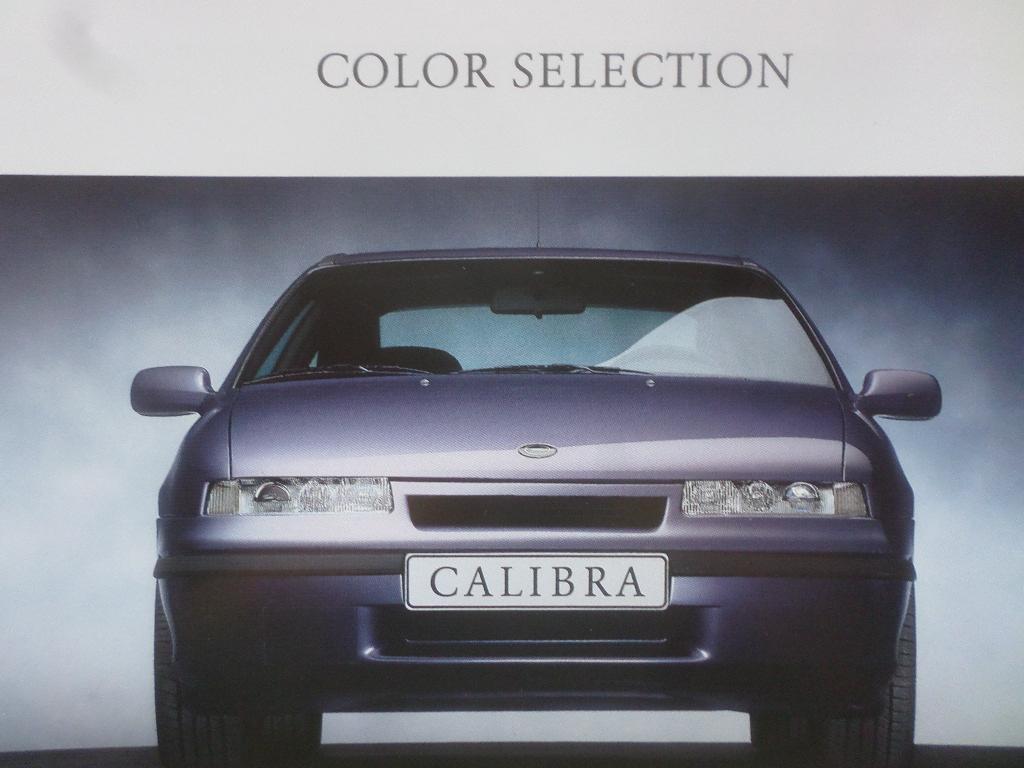 Opel Calibra Color Selection Brochure, Ophalen of Verzenden, Zo goed als nieuw, Opel