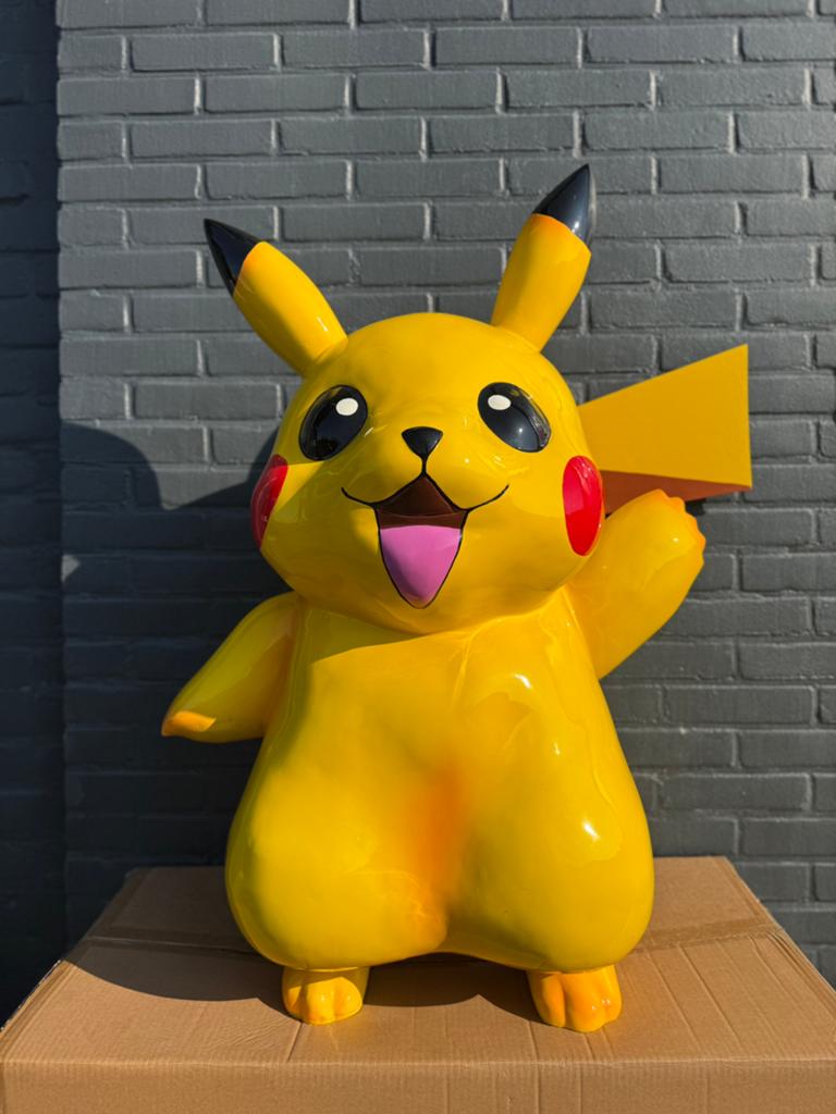 Groot Pikachu beeld Pokemon, Verzamelen, Beelden en Beeldjes, Ophalen, Zo goed als nieuw, Fantasy