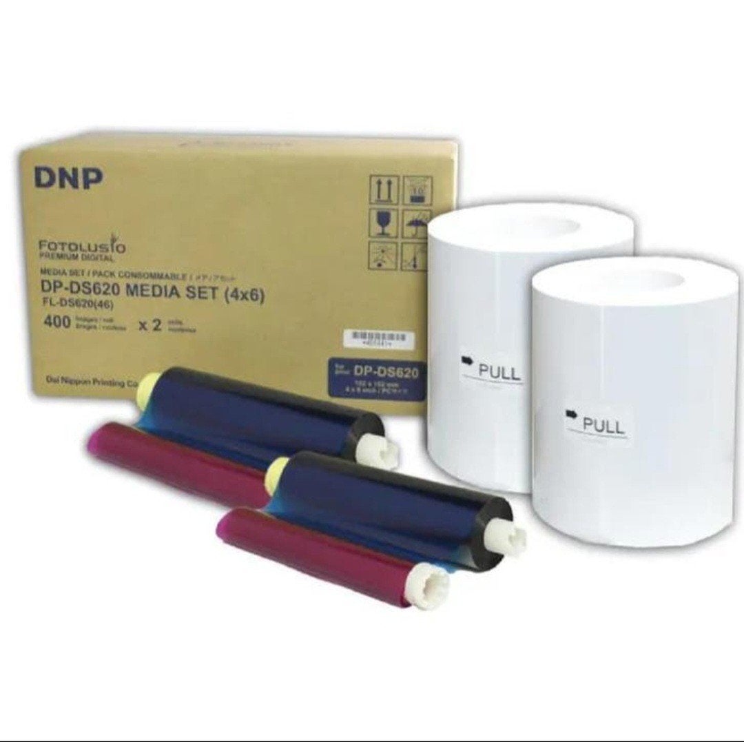 DNP DS620 Sublimatie Papier en Inkt Set (4x6 inch), Computers en Software, Ophalen of Verzenden, Nieuw