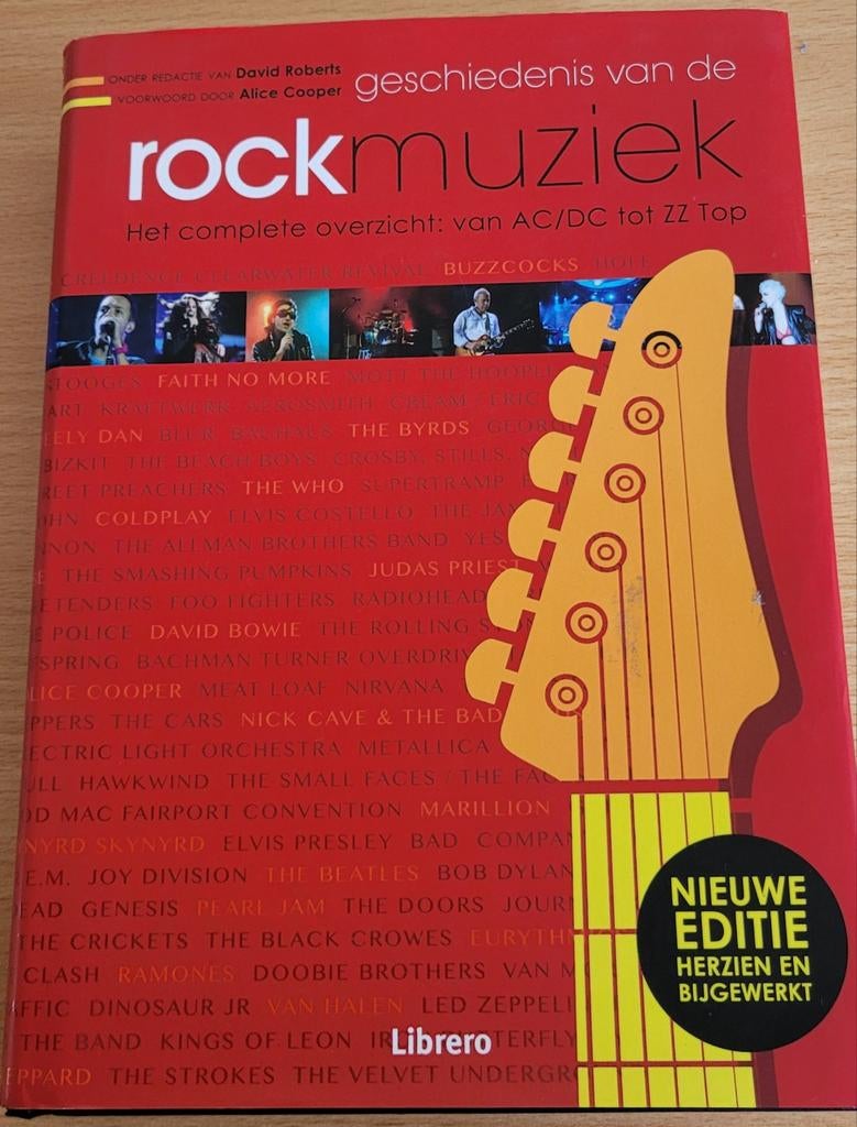David Roberts..Geschiedenis van de rockmuziek, Ophalen, Zo goed als nieuw, David Roberts