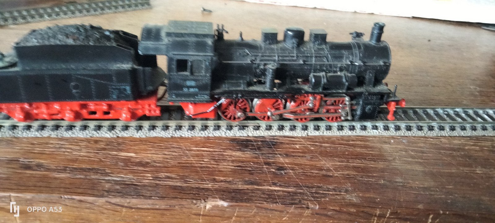 stoomlocomotief  552975 rijd goed Fleischmann  ho, Ophalen of Verzenden