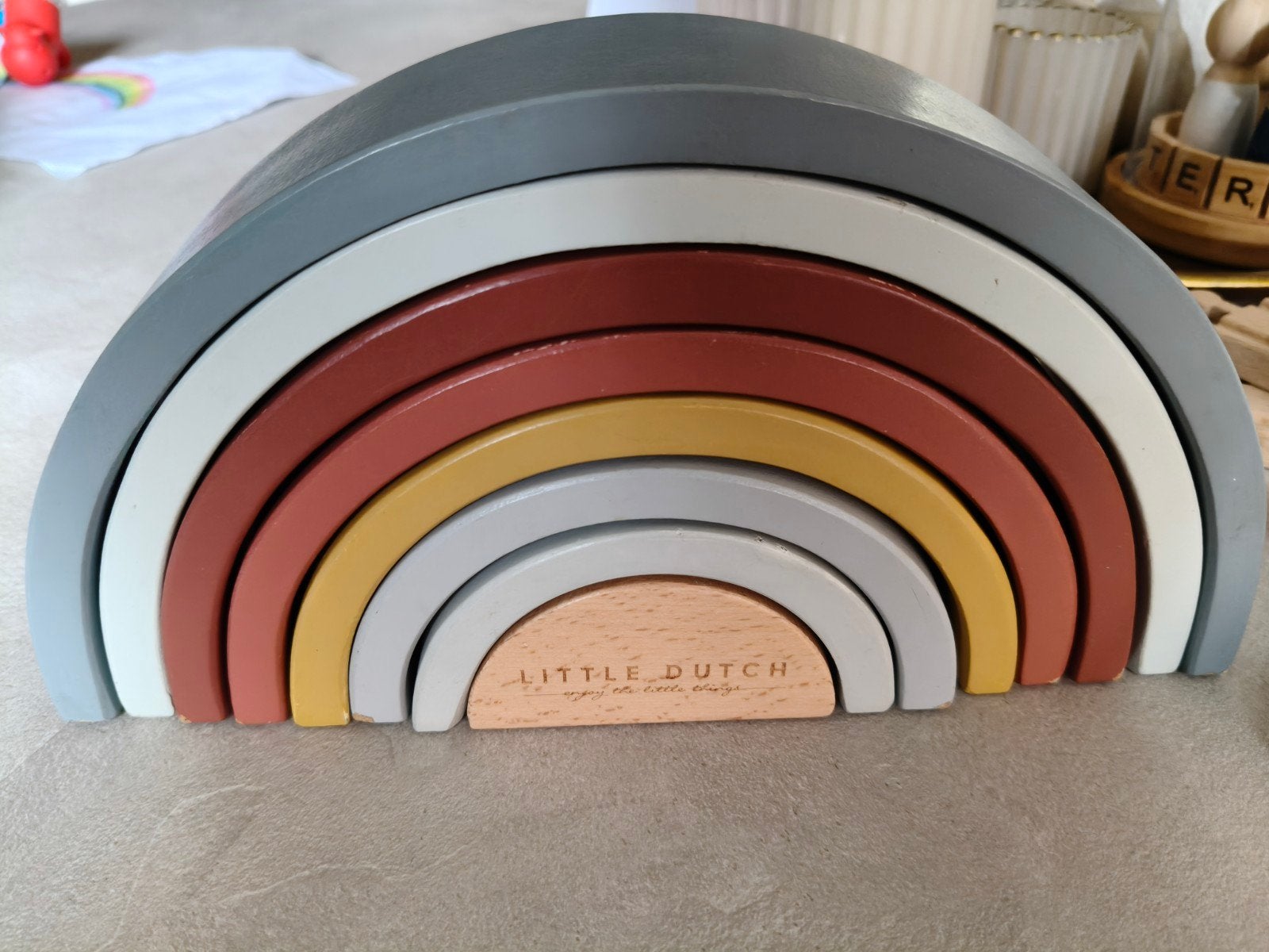 Little Dutch Houten regenboog, Kinderen en Baby's, Speelgoed | Houten speelgoed, Ophalen