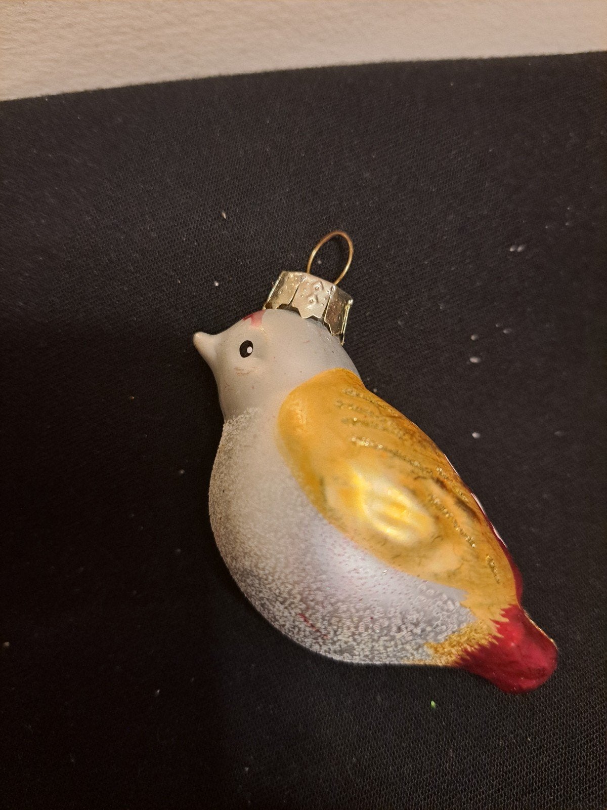 vogeltje kerstbal, Diversen, Ophalen of Verzenden