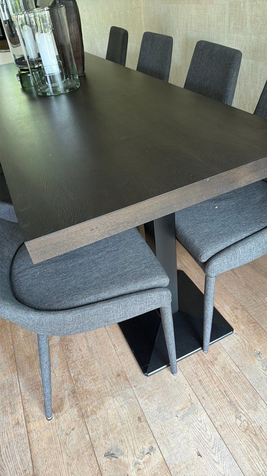 Tafel keijzer & co, Huis en Inrichting, Ophalen of Verzenden, Zo goed als nieuw, 4 tot 6 stoelen