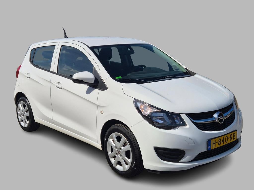 Opel KARL 1.0 ecoFLEX Edition Airco, Cruise, Bluetooth, Stof, Gebruikt, Wit, Handgeschakeld