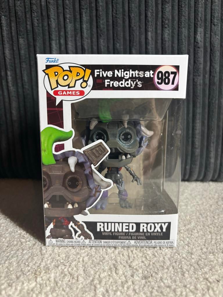Funko Pop! Ruined Roxy Five Nights at Freddy's 987, Ophalen of Verzenden, Zo goed als nieuw