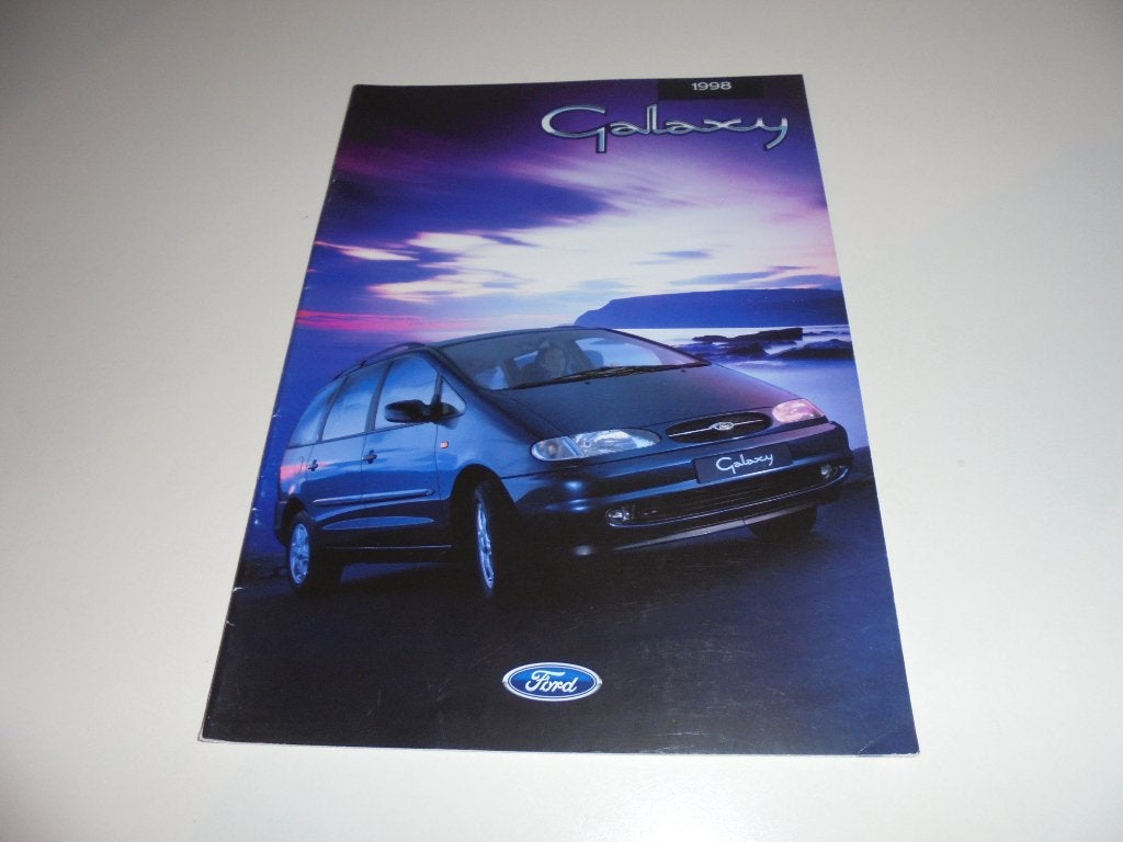 brochure Ford Galaxy  1998, Ophalen of Verzenden, Nieuw, Ford