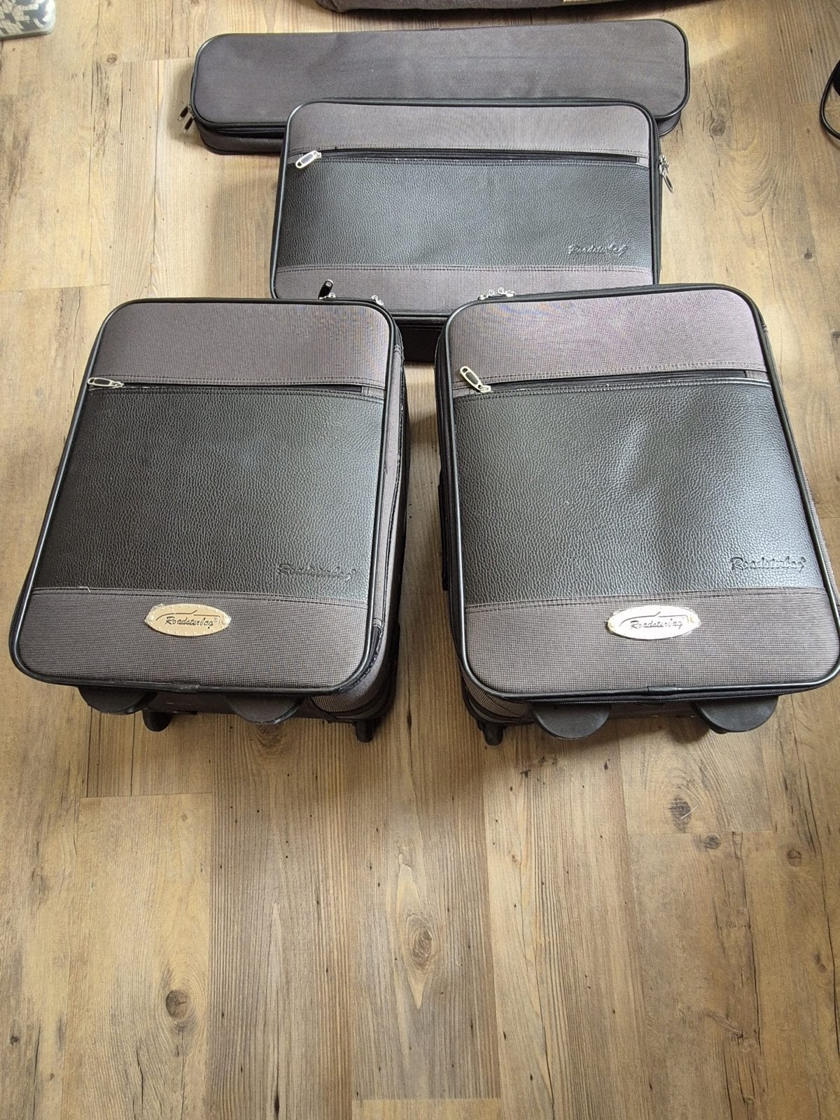 Roadsterbag koffer set - 4 stuks  voor mercedes slk, Auto diversen, Ophalen of Verzenden, Gebruikt