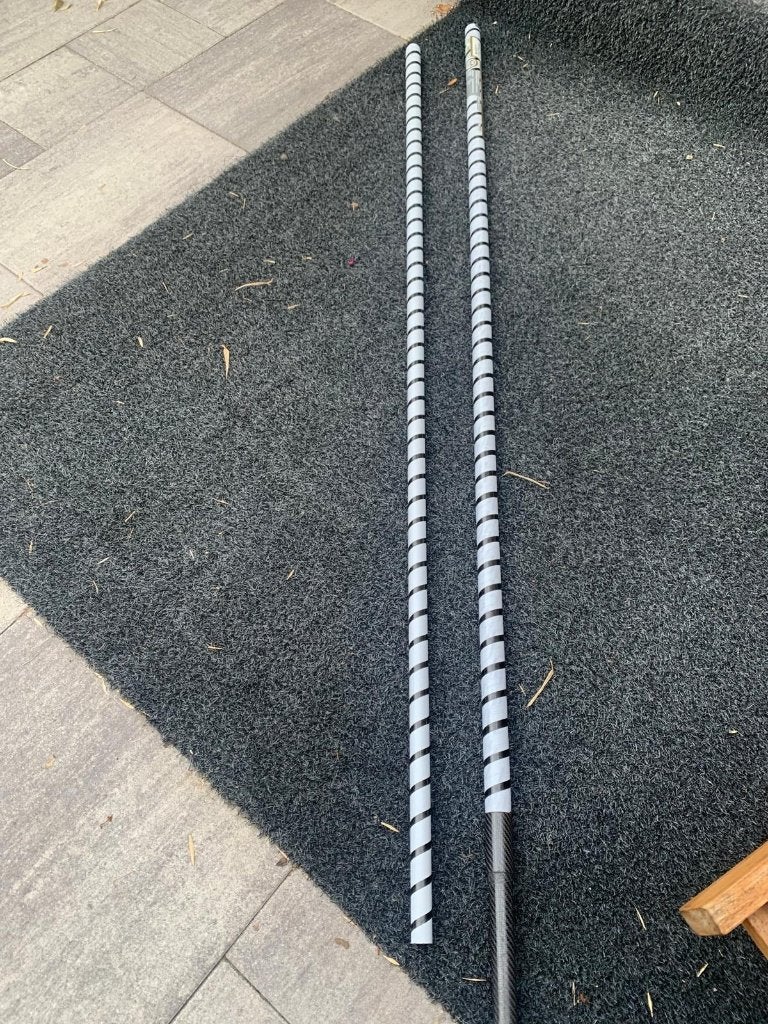 carbon mast en giek voor surfplank, Mast, Zo goed als nieuw, Deelbare mast, Ophalen