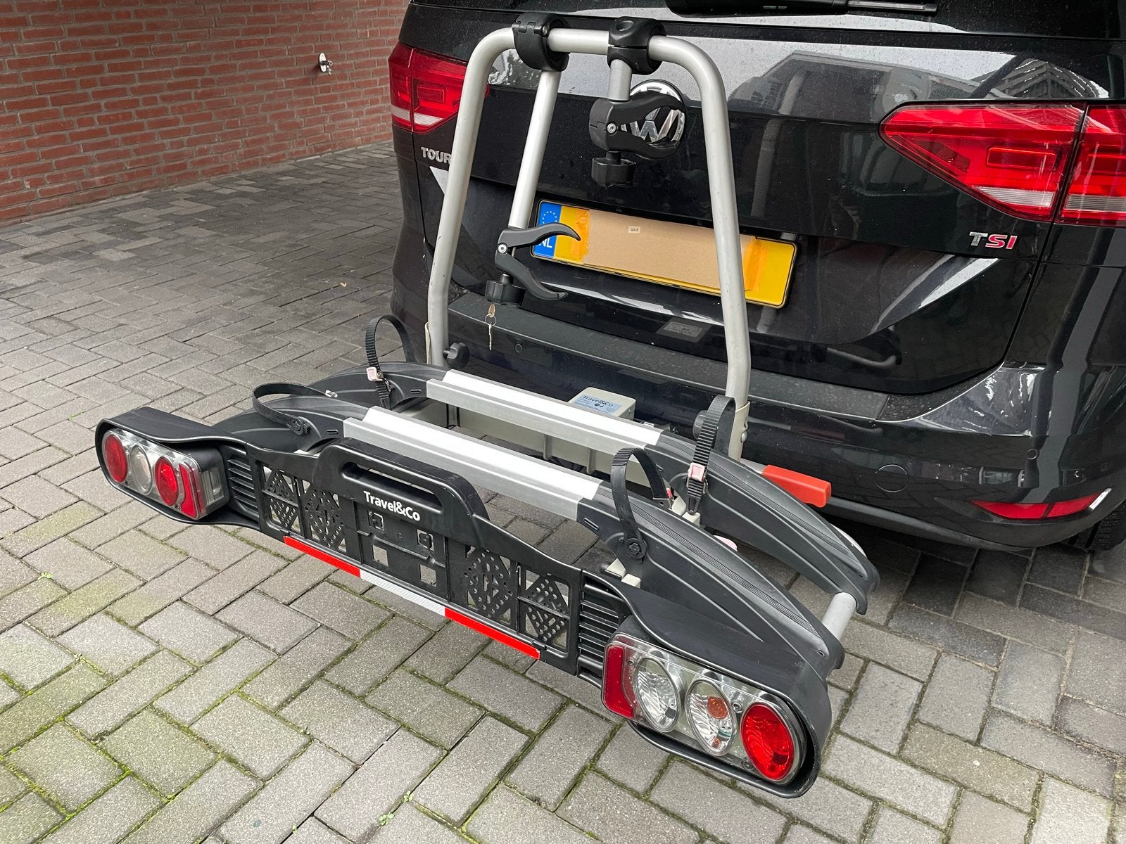 Travel&Co Trekhaak fietsendrager voor 2 fietsen, Ophalen, Gebruikt, 2 fietsen, Trekhaakdrager