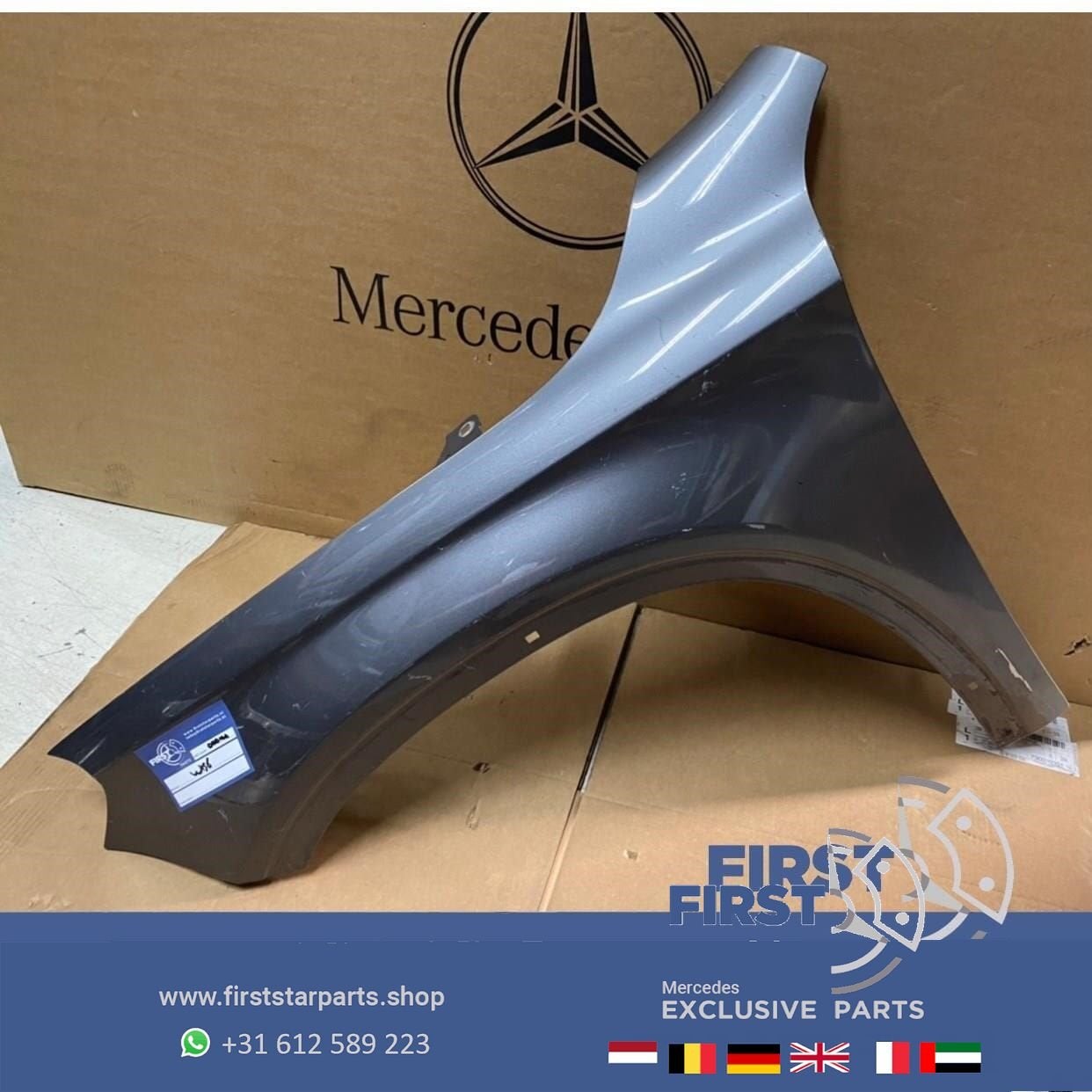 W156 ZIJSCHERM Mercedes GLA Klasse VOORSCHERM LINKS SCHERM 2, Gebruikt, -, Links, Ophalen of Verzenden