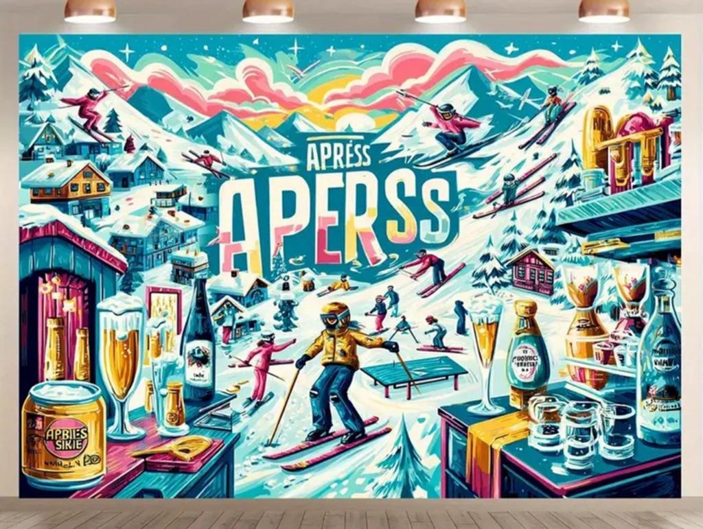 Prachtig après ski decordoek 2.5 mtr breed, Ophalen of Verzenden