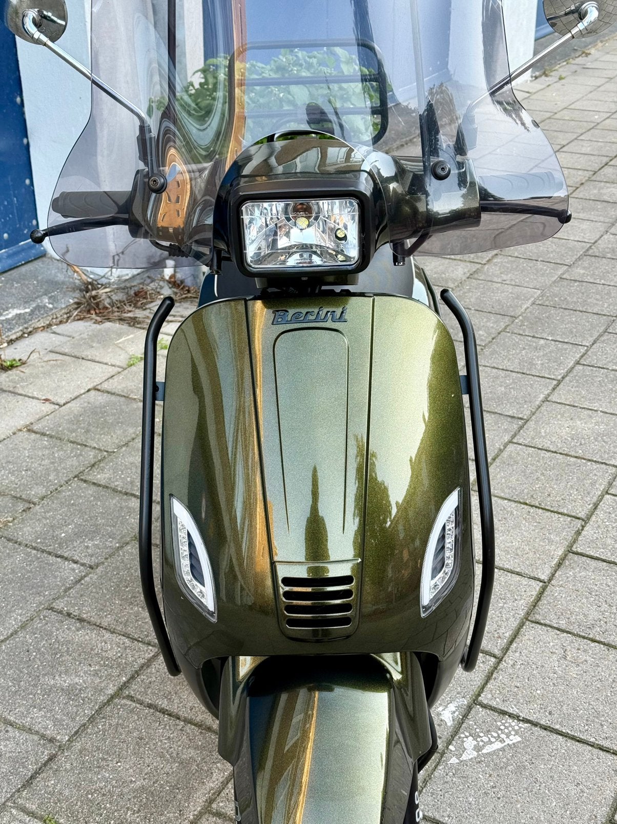 Berini Napoli | 2023 | Euro 5 Injectie | Olijfgroen Metallic, Fietsen en Brommers, Zo goed als nieuw, Benzine, Ophalen, Overige merken
