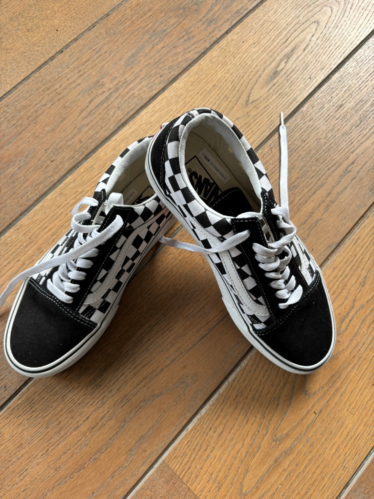 Zwart/wit Vans maat 40, Ophalen, Zwart, Sneakers of Gympen, Zo goed als nieuw