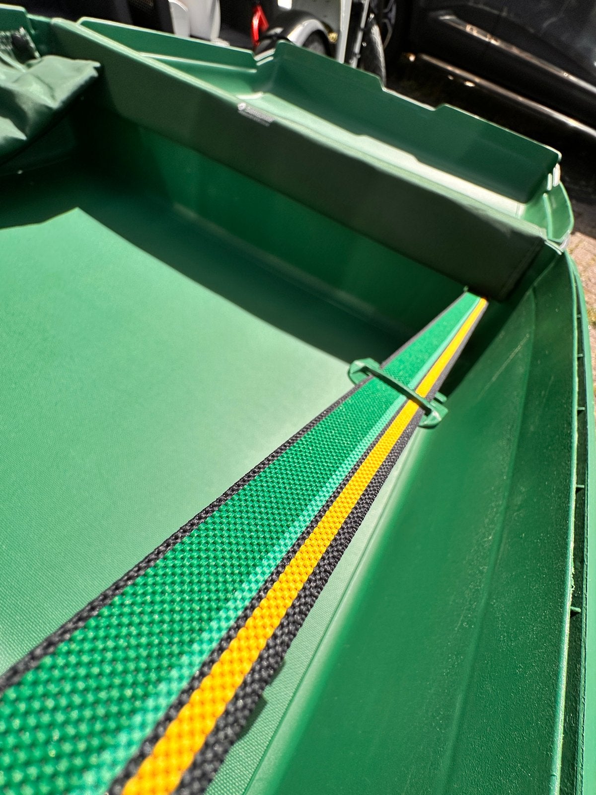 Groene koffer met wieltjes - Ideaal voor reizen, Ophalen, Gebruikt, 50 tot 60 cm, Hard kunststof