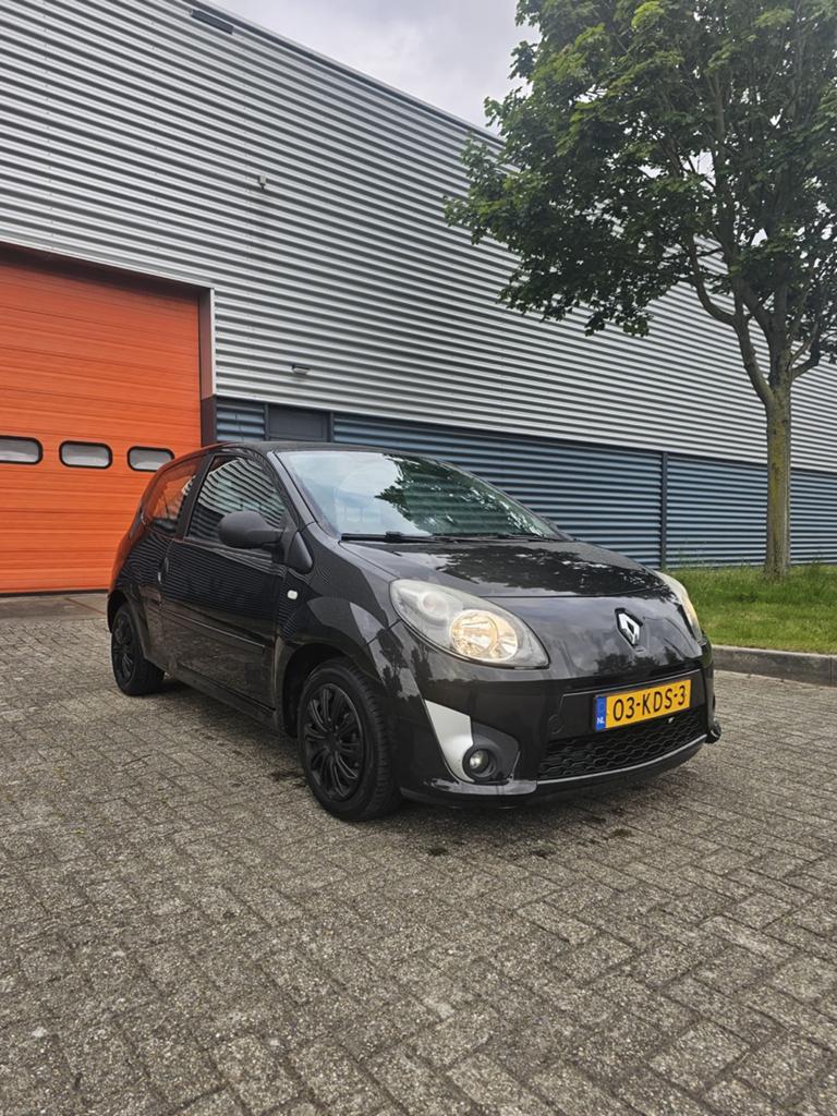 Renault Twingo 1.1 2009 Zwart, Voorwielaandrijving, Twingo, 31 €/maand, 4 cilinders