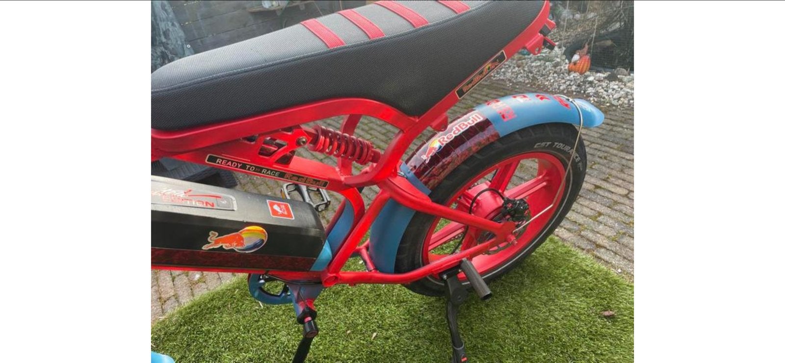Unieke Custom Red Bull Fatbike - Ruilen mogelijk, Fietsen en Brommers, Ophalen, Zo goed als nieuw, Overige merken
