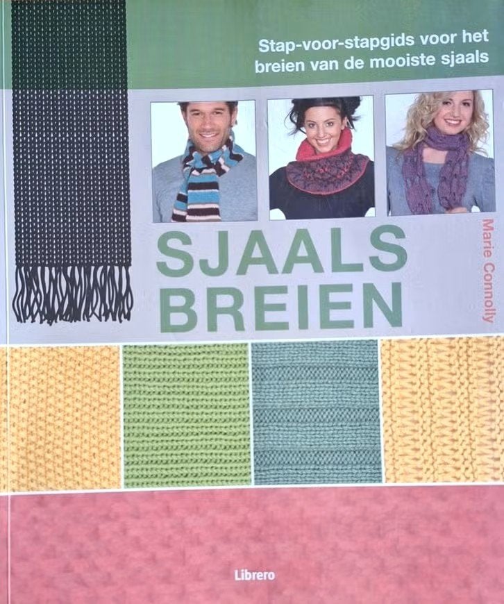 Sjaals breien / stap voor stap gids, Verzenden, Zo goed als nieuw, Breien, Patroon of Boek