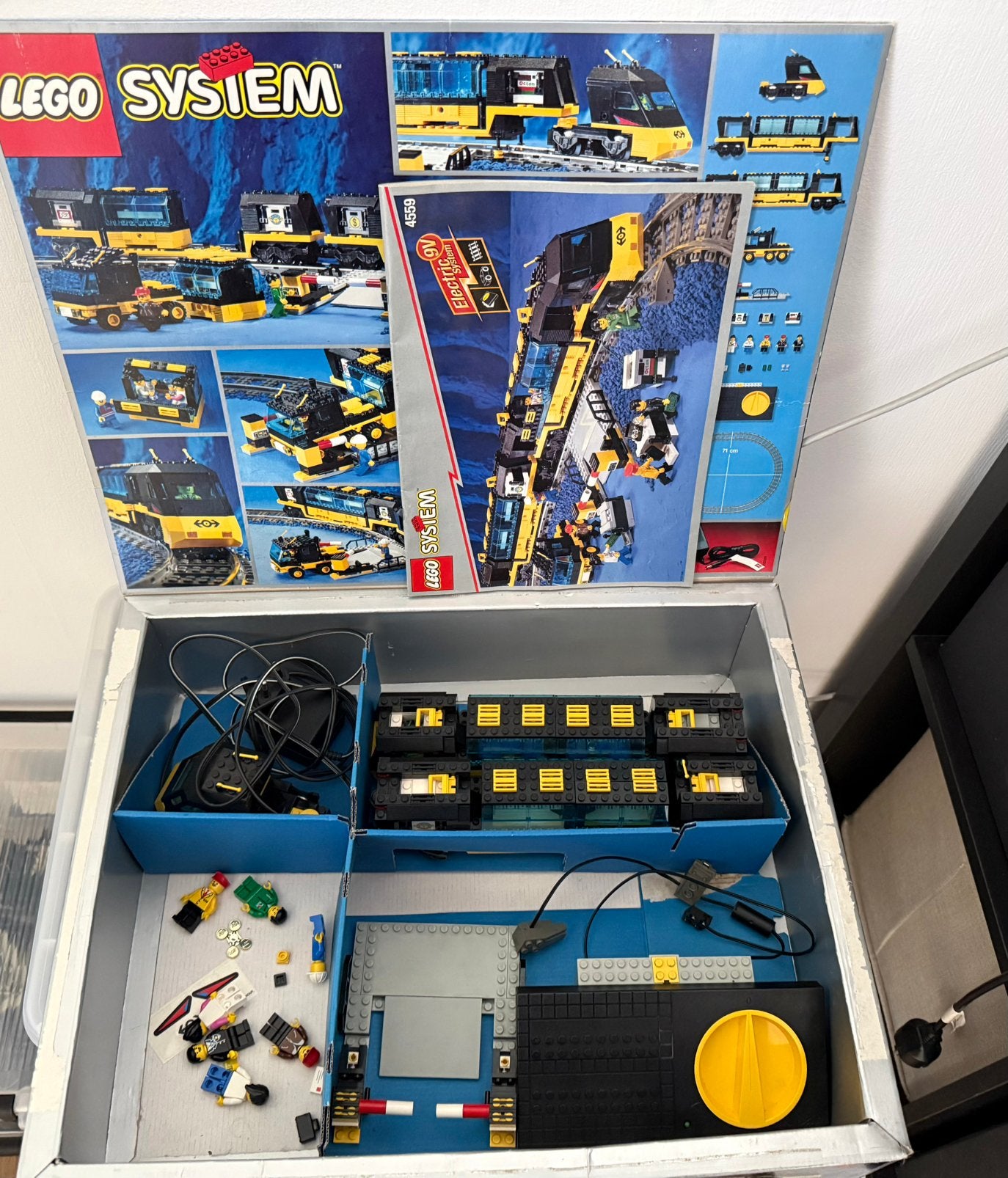LEGO 4559-1 Cargo Railway / Vrachttrein – Compleet, Ophalen, Zo goed als nieuw