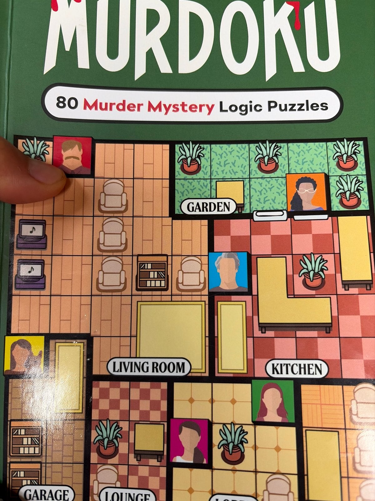 Fotos van Murudoku: 80 Murder Mystery Logic Puzzles, Een of twee spelers, Ophalen of Verzenden, Zo goed als nieuw, Reisspel