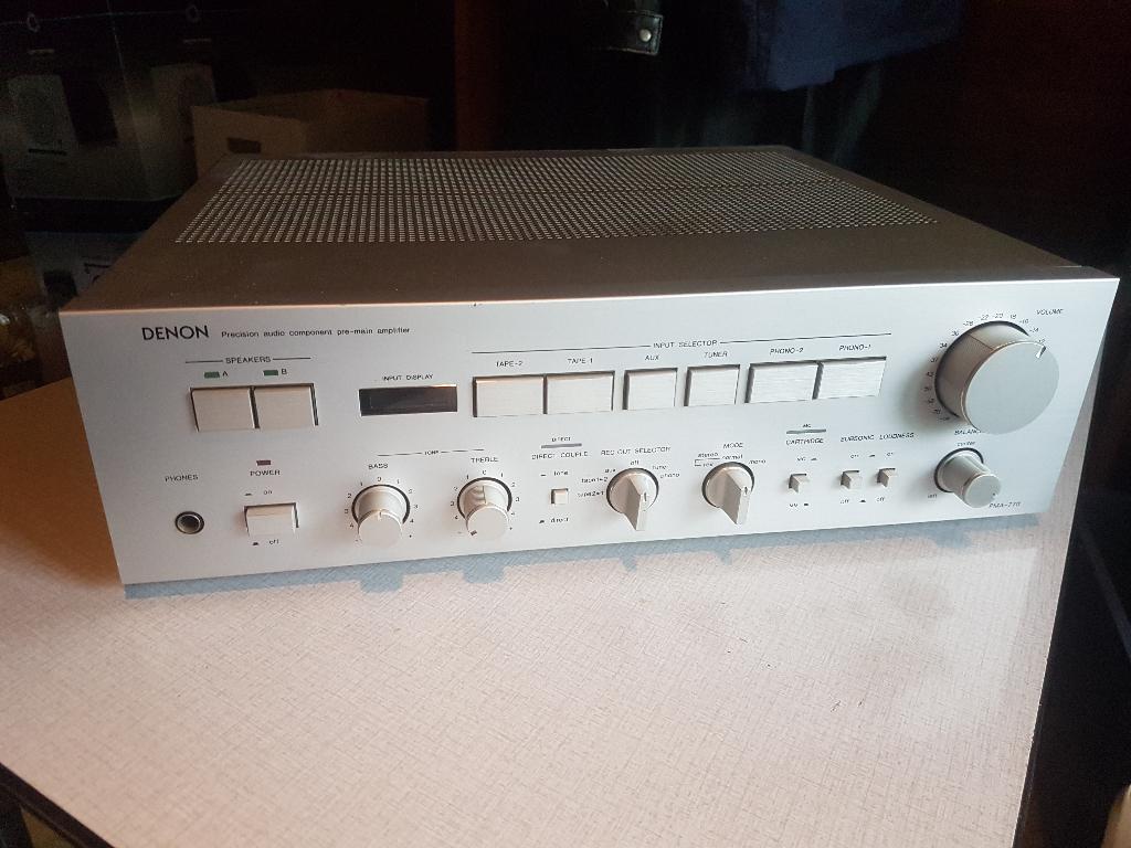 Denon PMA-770    Versterker  (zoldervondst), Audio, Tv en Foto, Versterkers en Receivers, Ophalen, Gebruikt, Denon, 120 watt of meer